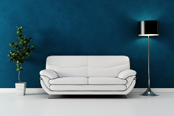 weisses sofa