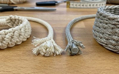 Baumwollkern oder Polyesterkern? Die richtige Kordel wählen